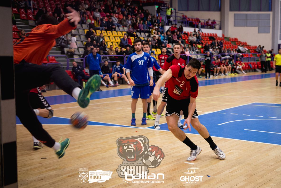 Handbal Club Sibiu a pierdut meciul din 16-imile Cupei României cu SCM Poli Timișoara
