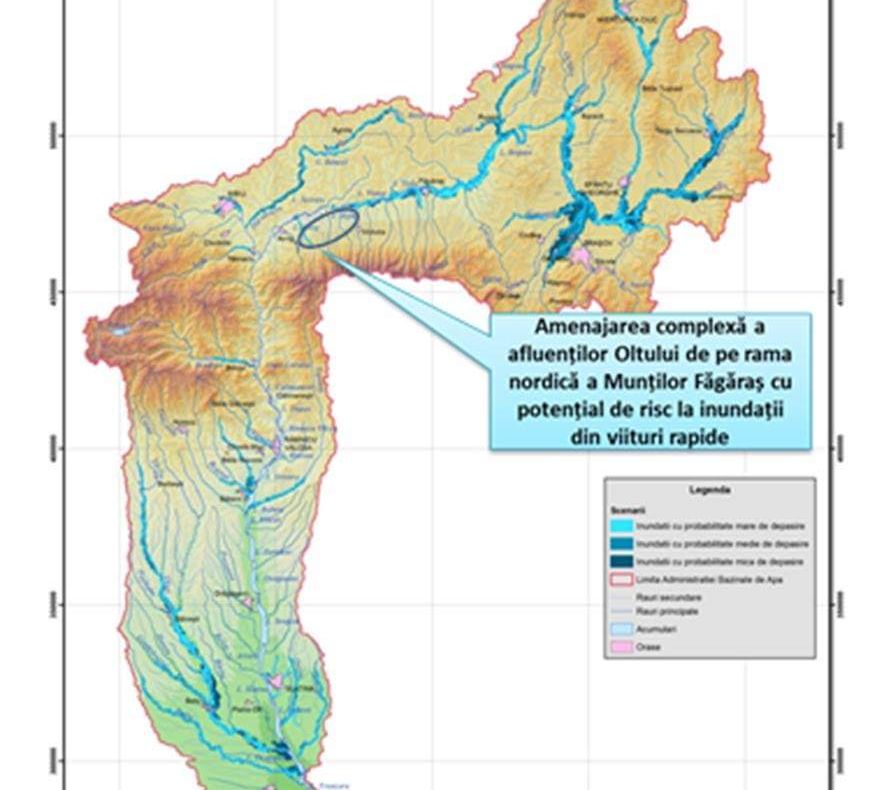 Investiţii de aproape 18 milioane de euro, pe râul Olt, pentru prevenirea inundaţiilor