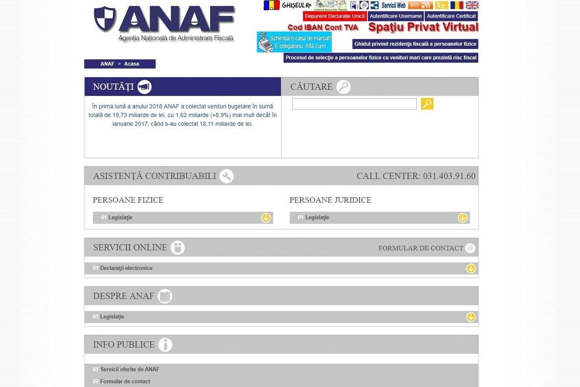 ANAF urmează să aibă 115 întâlniri cu contribuabilii în toată țara