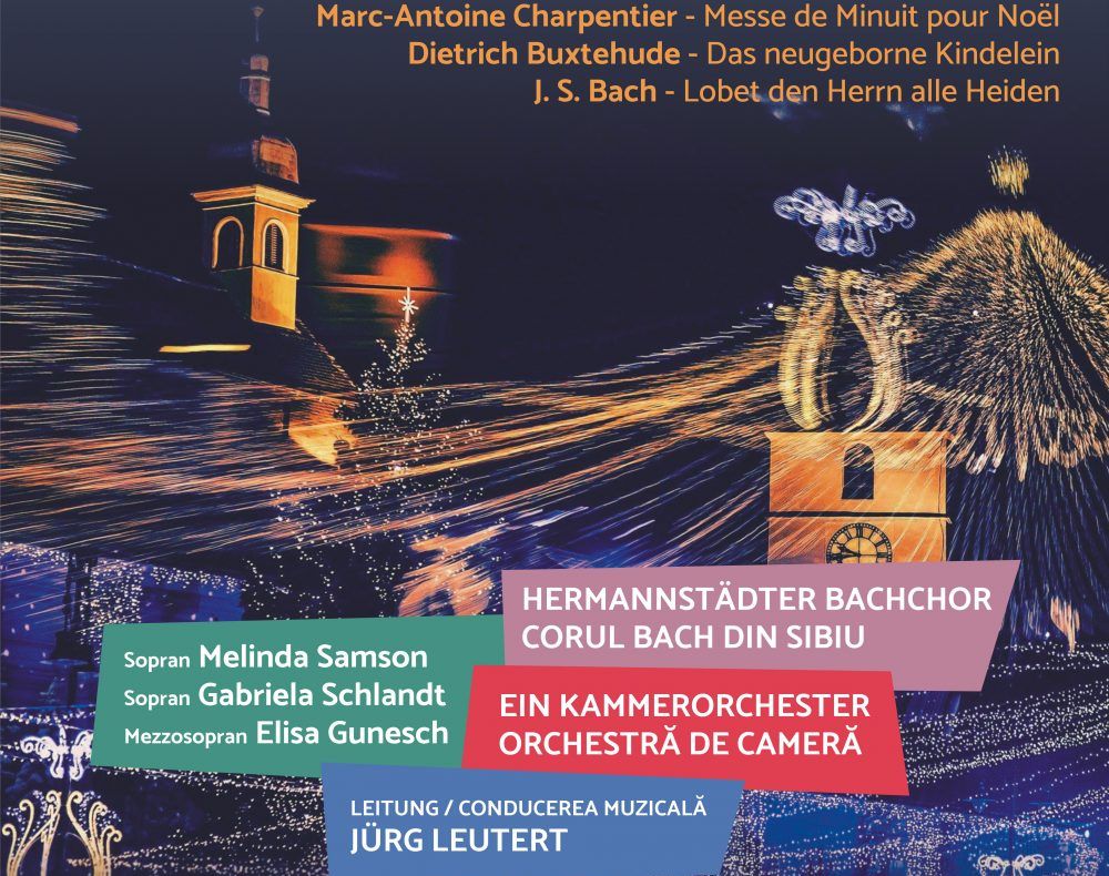 Concertul de Crăciun al Bisericii Evanghelice are loc și în acest an