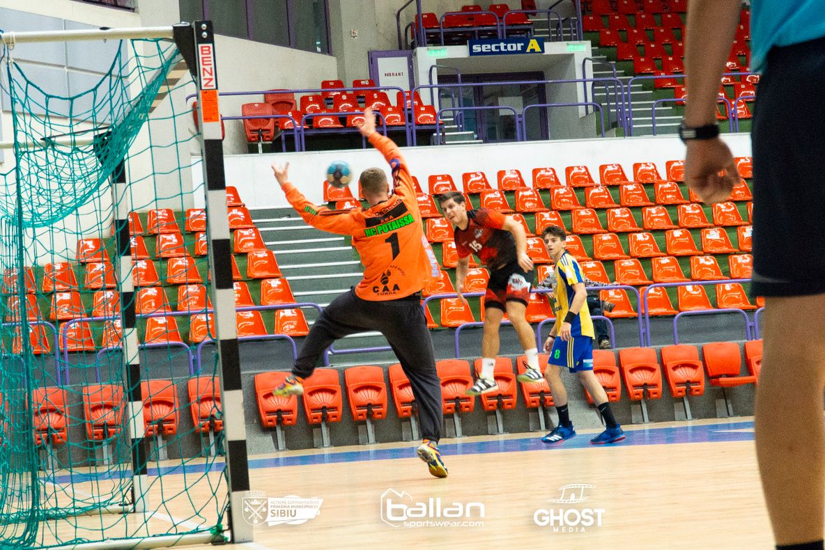 Handbal: HC Sibiu două victorii consecutive pe teren propriu