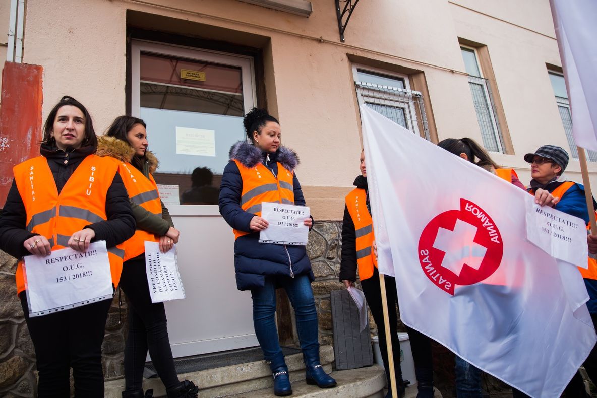 Protest la Spitalul de Pediatrie. Angajații de la Infecțioase își vor sporurile