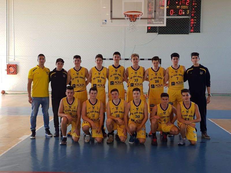 BC CSU Sibiu U18 s-a calificat la Turneul Semifinal