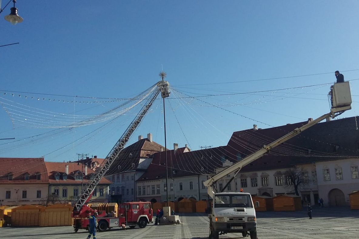 Mai puțin de două săptămâni până la inaugurarea Târgului de Crăciun