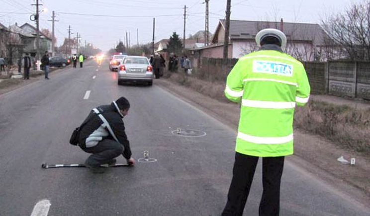 Un bărbat grav accidetat pe trecerea de pietoni în Copșa Mică