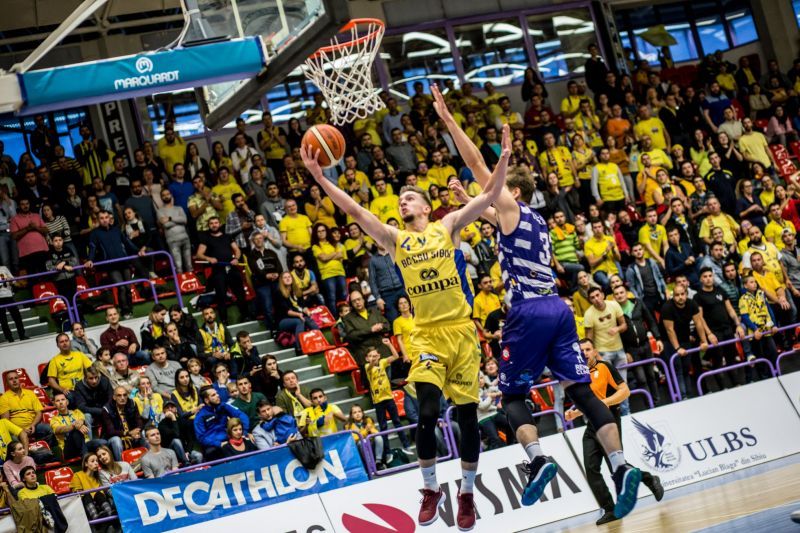 BC CSU Sibiu joacă, astăzi, la Timișoara