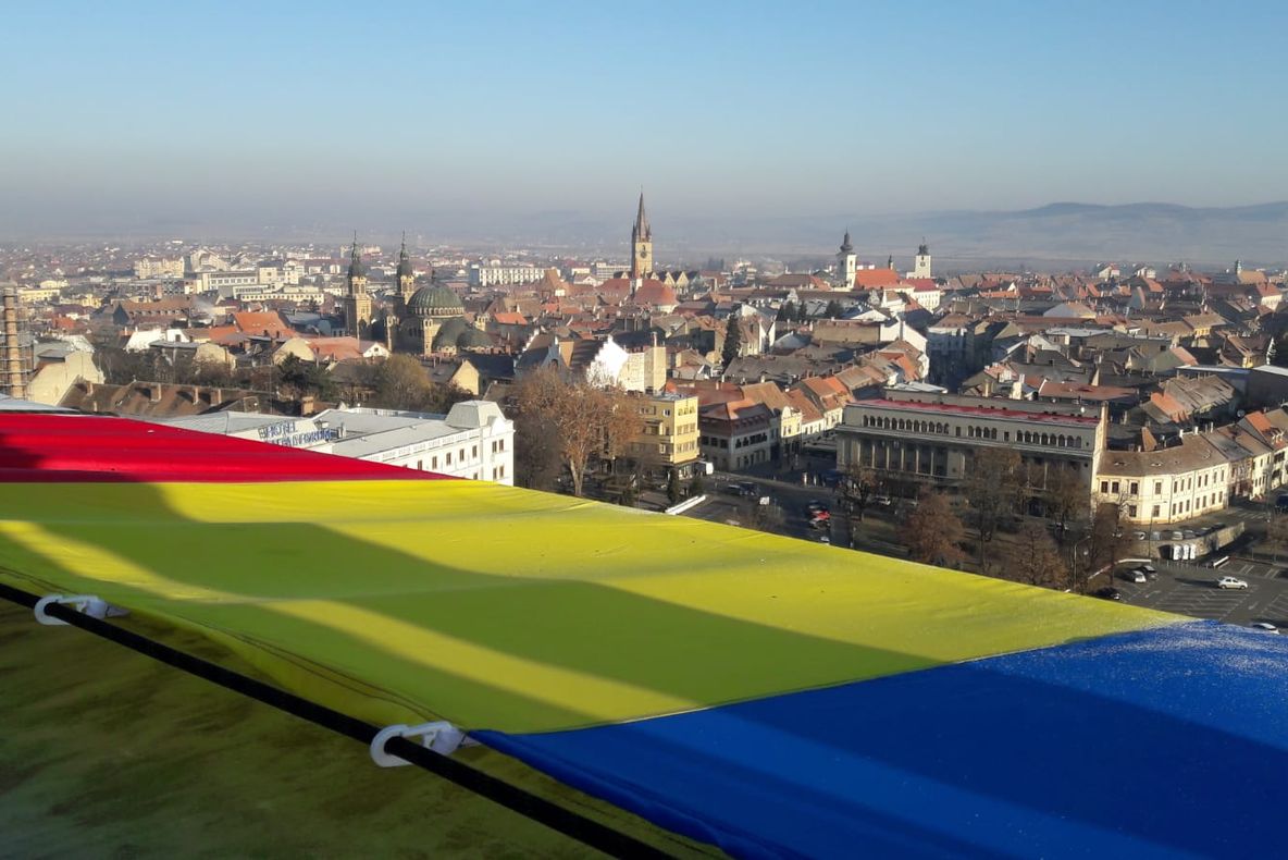 Foto/Video Sibiul sărbătorește Ziua Națională a României