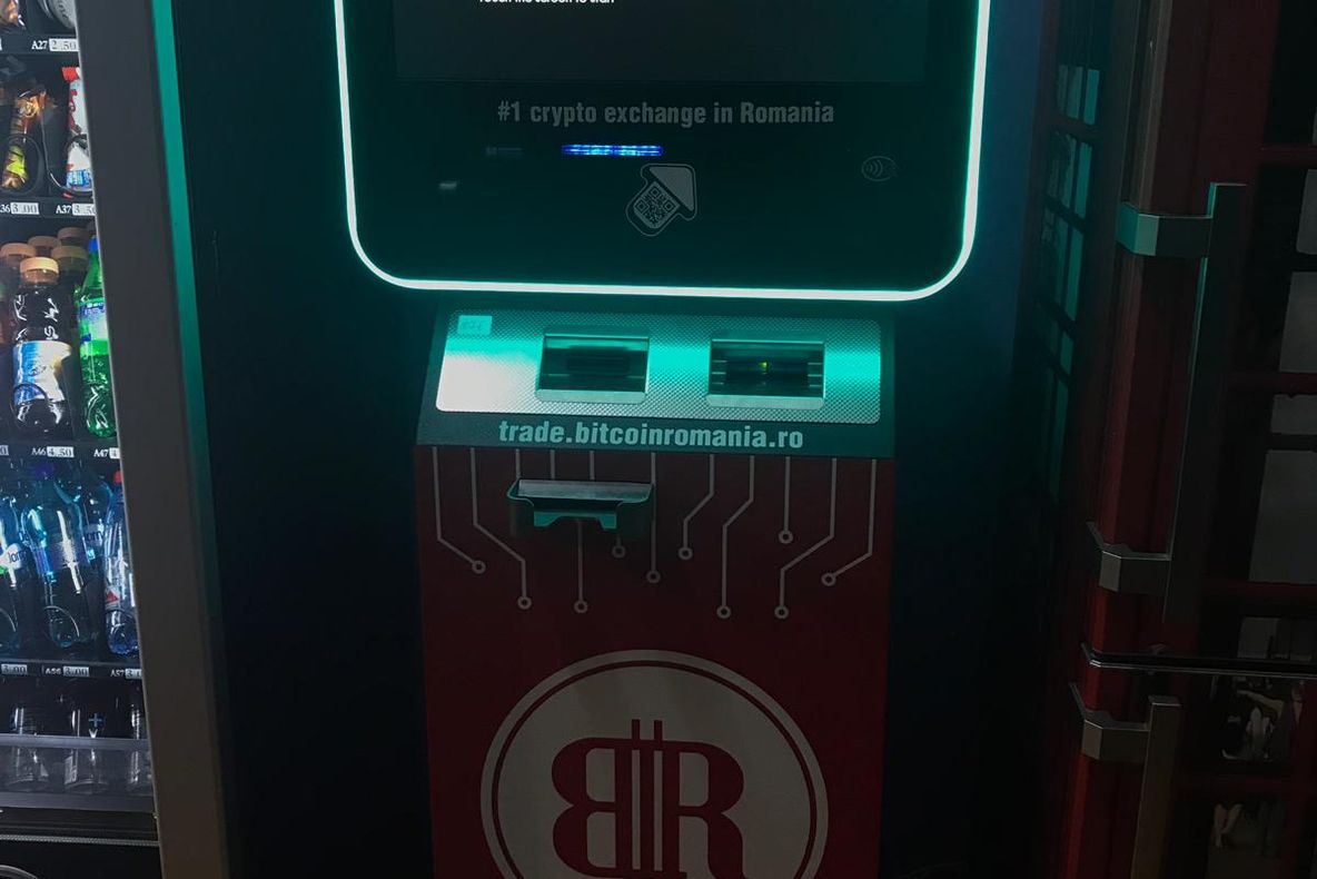 Sibiul are primul bancomat pentru Bitcoin. Primul client a rulat 21.000 de lei!