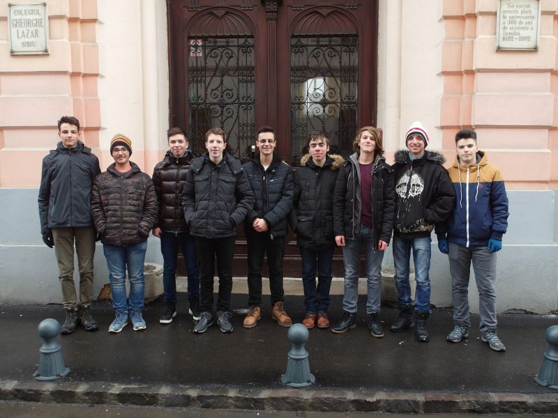 BC CSU Sibiu, alături de elevii participanți la concursul NASA