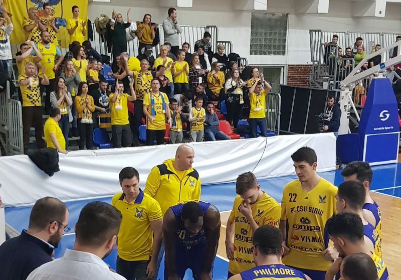 Start cu dreptul în 2019! BC CSU Sibiu, victorie cu CSA Steaua