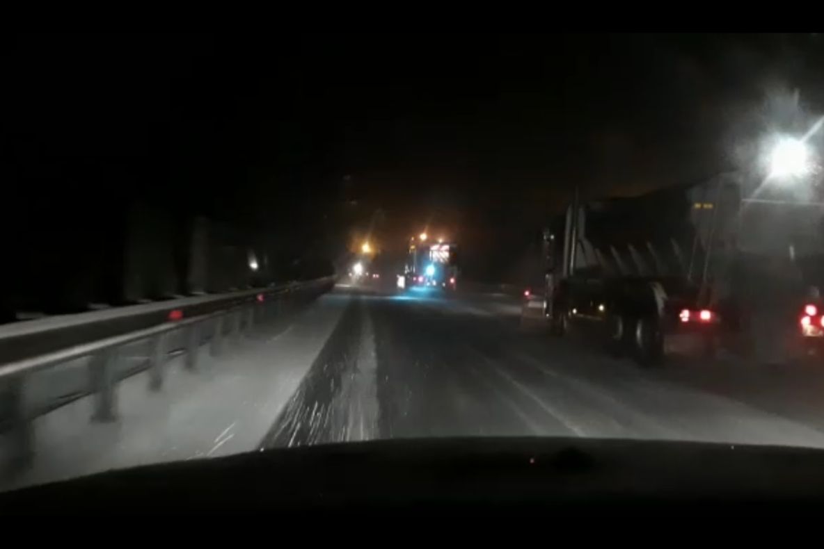 Partea de sud a județului și zona de munte, cele mai afectate de ninsori