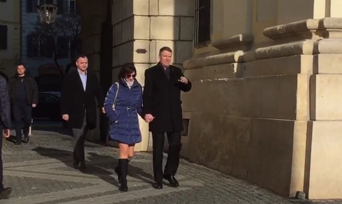 Președintele Iohannis și-a petrecut week-end-ul la Sibiu