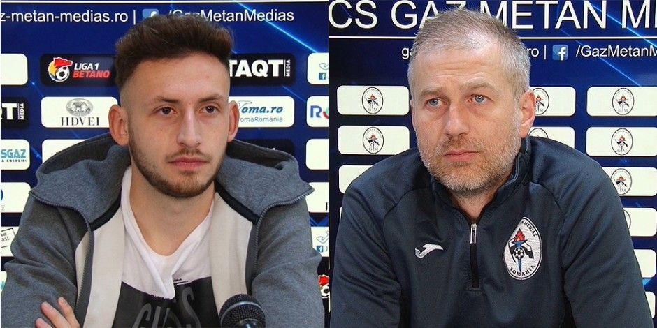 Edward Iordănescu și Răzvan Trif au prefațat partida cu Sepsi