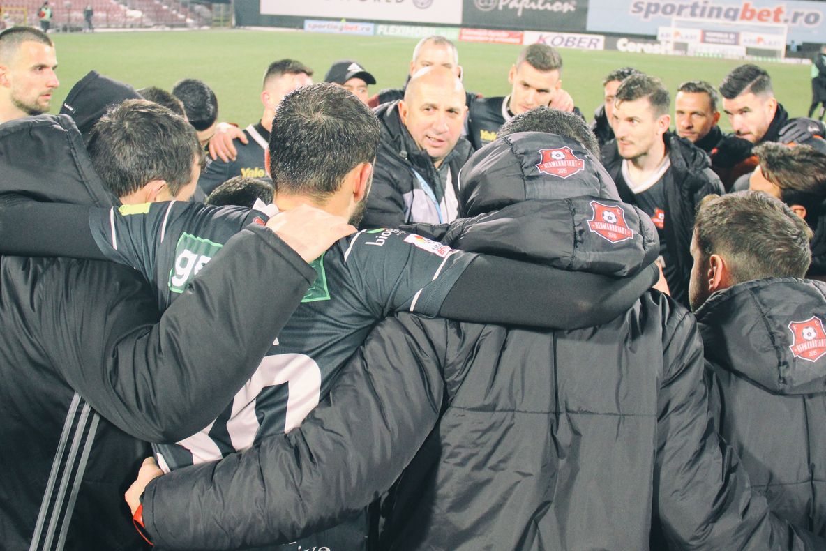 FC Hermannstadt a terminat la egalitate pe terenul campioanei en-titre, CFR Cluj