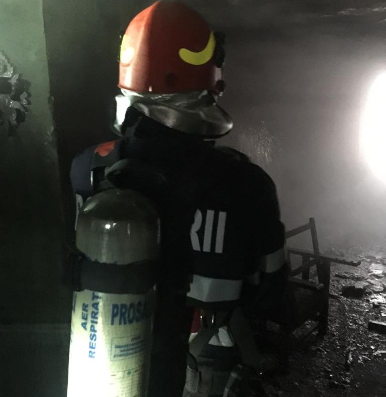 UPDATE: Incendiu la o locuință în Merghindeal