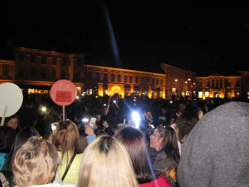 VIDEO | Ora Pământului a stins lumina în centrul Sibiului