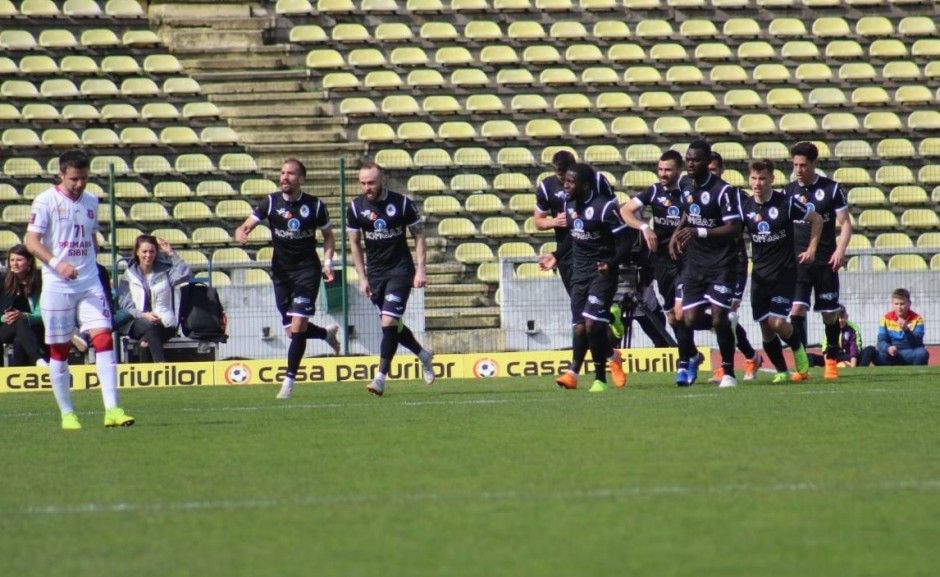 Debut cu dreptul în play-out. Gaz Metan s-a impus în derby-ul județean în fața lui FC Hermannstadt