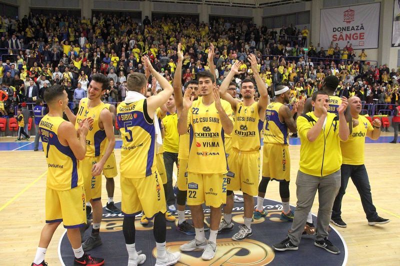 BC CSU Sibiu a pierdut cu U BT Cluj