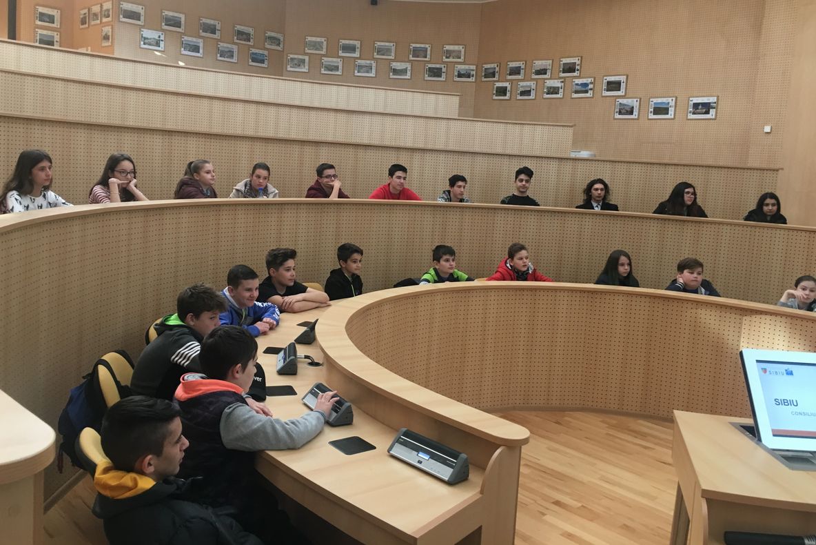 Elevii, consilieri județeni în timpul "Săptămânii Altfel"