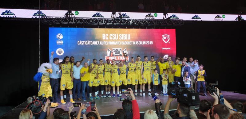 Trofeul Cupei României, pentru prima dată, la Sibiu