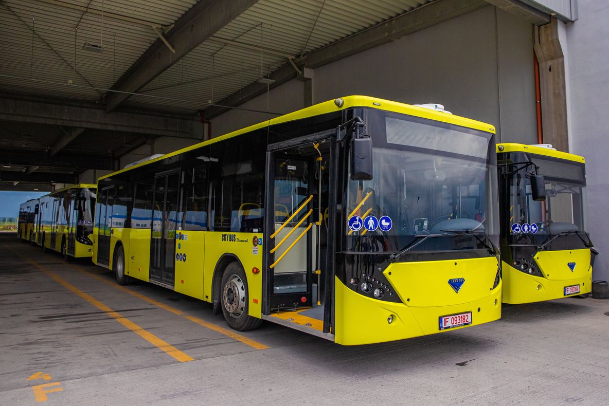 Încă zece autobuze noi intră în flota Tursib