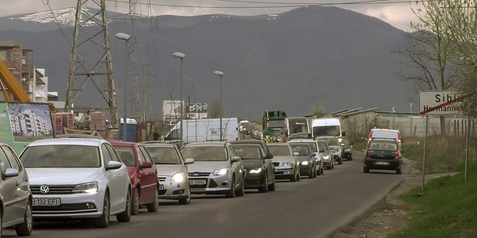 Începe modernizarea drumului dintre Sibiu și Cisnădie!