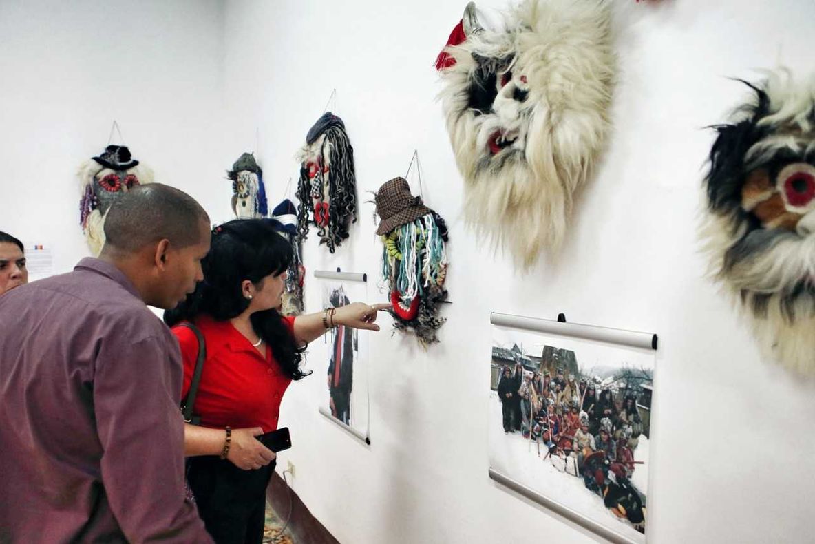 Muzeul Astra prezent la o expoziție de măști în Havana, Cuba