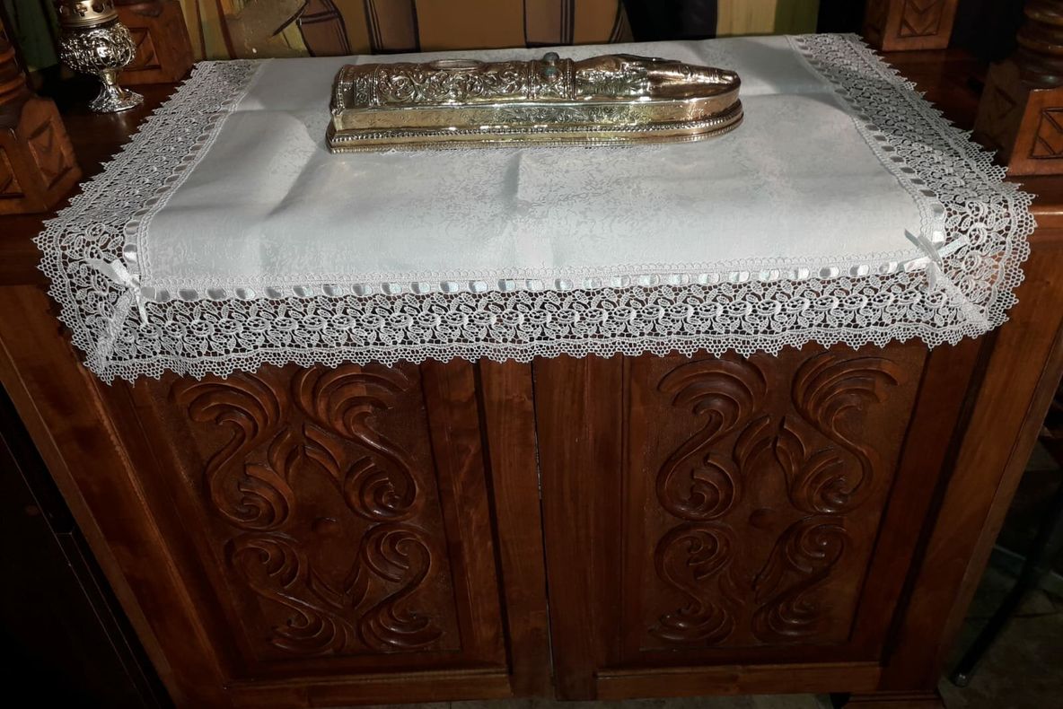 Mâna Dreaptă a Sfântului Luca al Crimeei, până joi, la biserica de pe strada Dealului