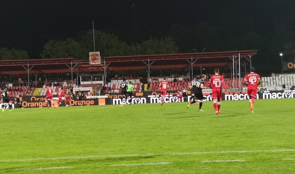 Gaz Metan a fost învinsă în deplasare de Dinamo, scor 2-0