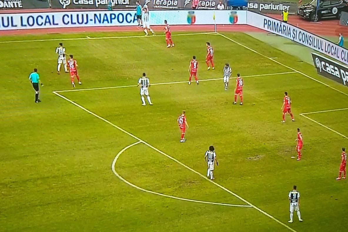 FC Hermannstadt câștigă cu 2-0 în meciul jucat în deplasare cu „U” Cluj