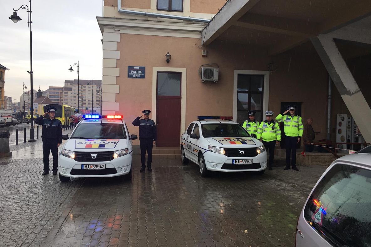 Video/ Moment de reculegere în memoria polițistului Cristian Amariei, căzut la datorie