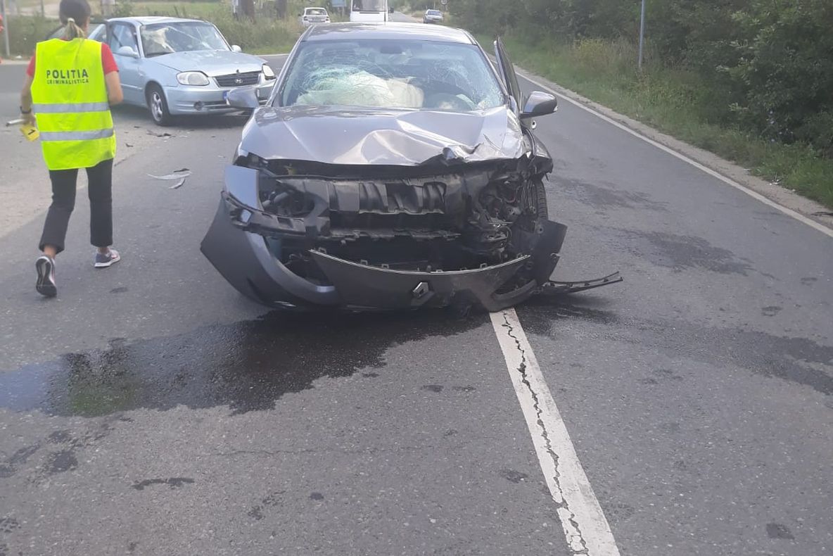 Accident rutier în apropiere de A1 spre Vâlcea