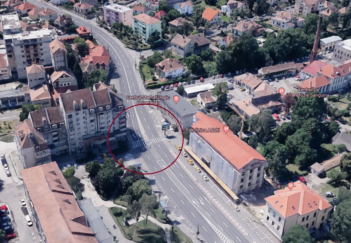 Începe amenajarea unui nou sens giratoriu, pe strada Hermann Oberth, la intersecția cu Fabricii