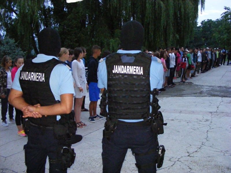 Jandarmii sibieni, prezenți la Red Bull Romaniacs