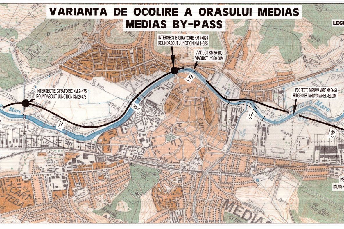 Ofertă pentru construcția variantei de ocolire a Mediașului. Operatorul economic este din Turcia