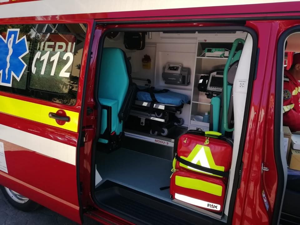 ISU Săliște, dotat cu o nouă ambulanță SMURD