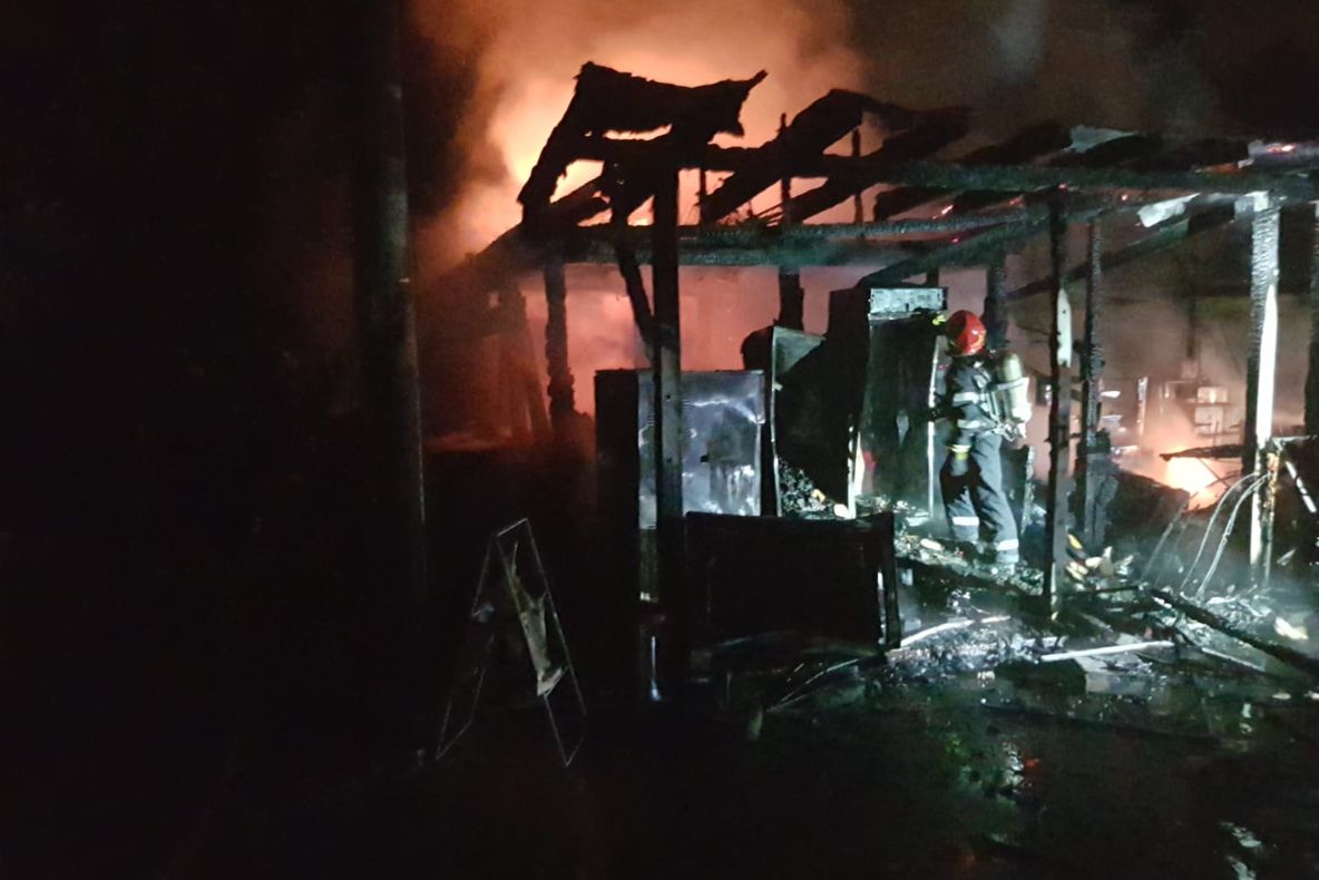 Incendiu la o anexă din Grădina Zoologică