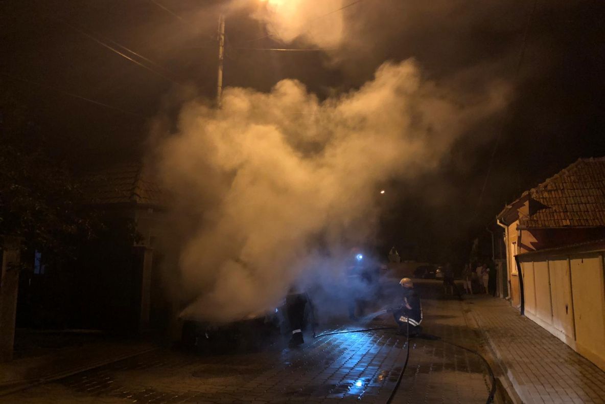 Accident intre doua TIR-uri, pe A1