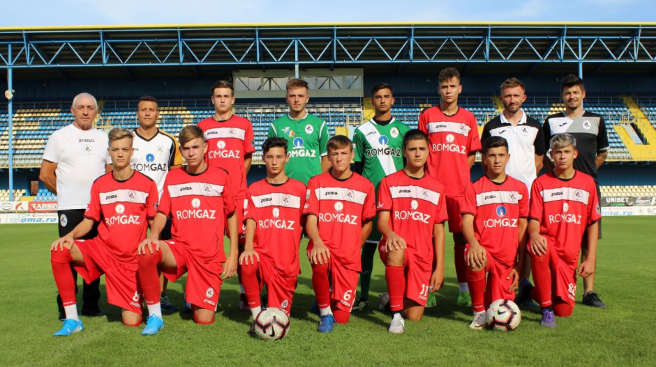 Echipa U17 a Gazului Metan evoluează în Campionatul Național U17 seria a opta