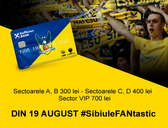 Din 19 august, BC CSU Sibiu pune în vânzare abonamentele pentru noul sezon