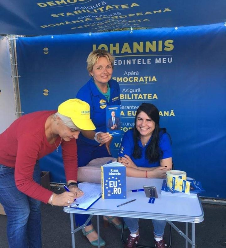 Peste 62.000 de sibieni au semnat că îl susțin pe Klaus Iohannis la prezidențiale