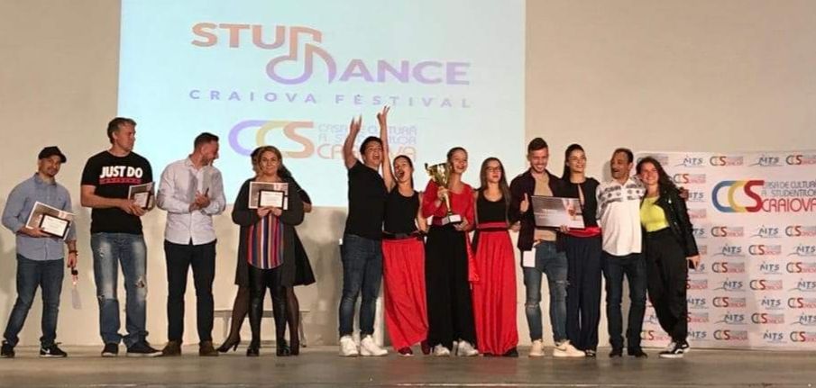 Studenții sibieni au câștigat Marele Trofeu al Festivalului Național de Dans ”StudDance Fest” de la Craiova