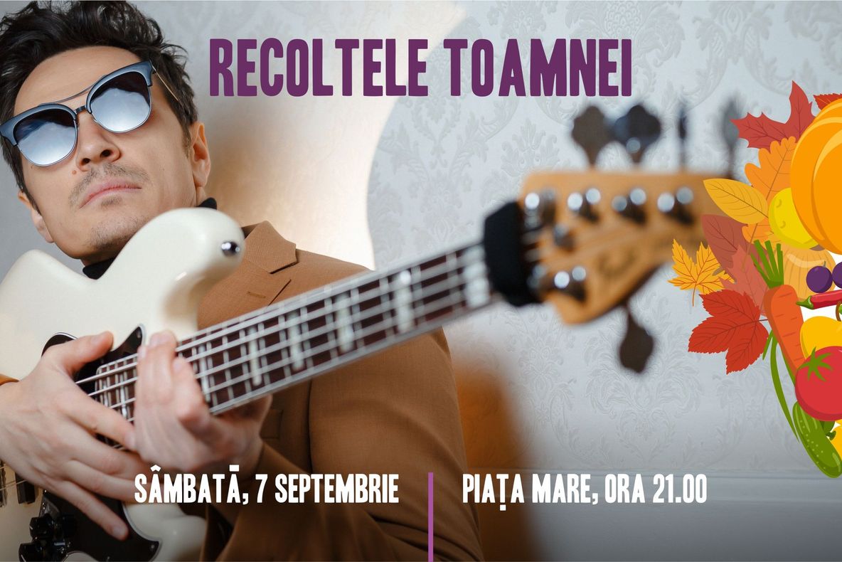 ”Recoltele Toamnei”, sărbătorite în Piața Mare, alături de Zdob și Zdub