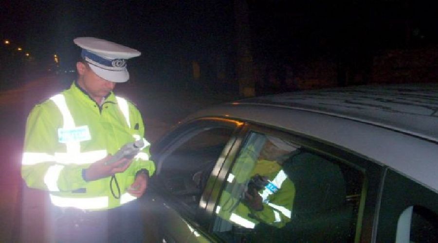 Șofer băut, pe străzile din Tălmaciu