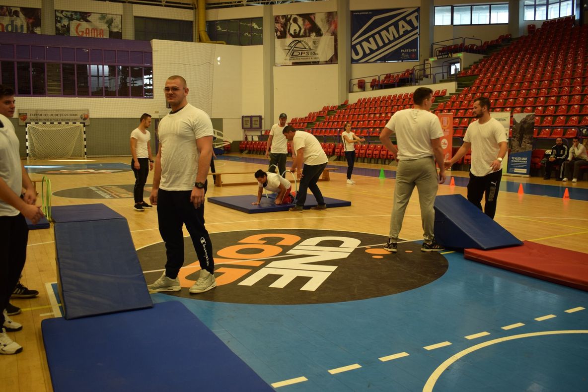 Persoanele cu dizabilități din județul Sibiu s-au întrecut la Sala Transilvania