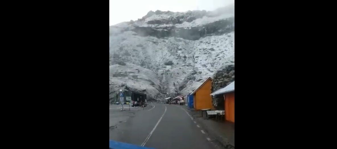 Prima ninsoare din acest sezon la Bâlea