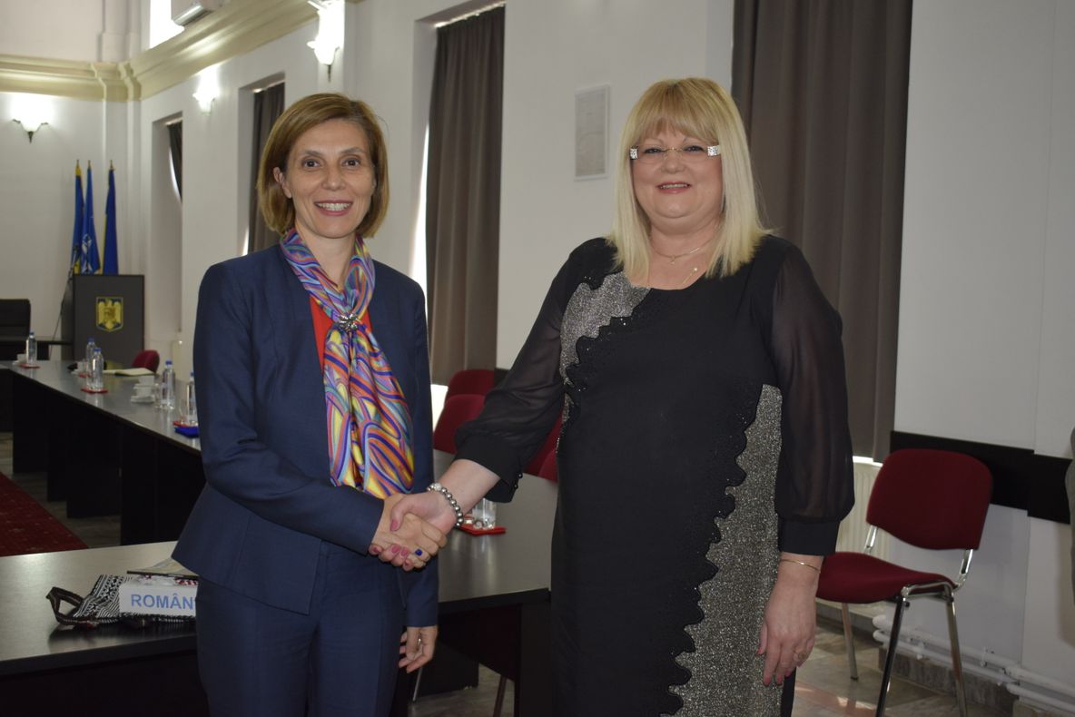 Ambasadorul Turciei la București, în vizită la Prefectura Sibiu