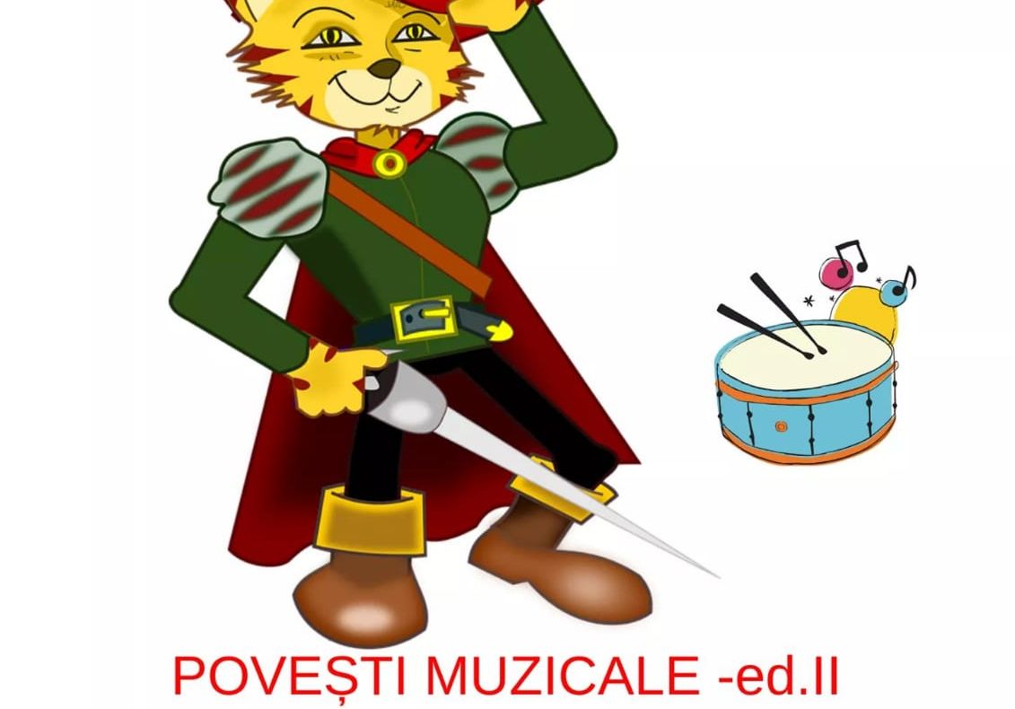 Povestea „Motanul încălțat” prezentată într-un proiect muzical pentru 500 de copii