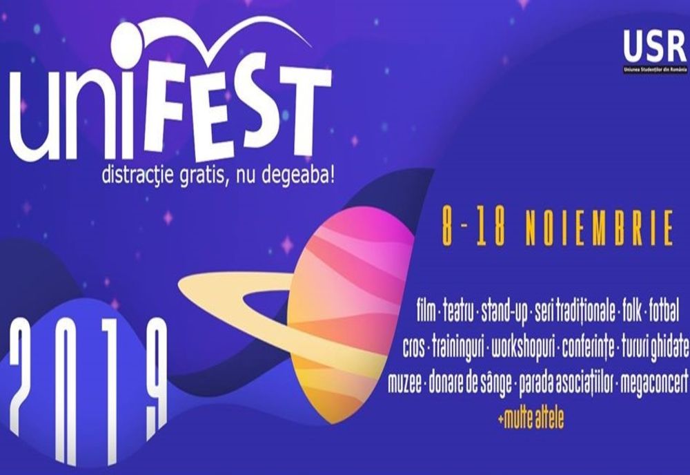 UniFest aduce 11 zile de festival studențesc în Sibiu