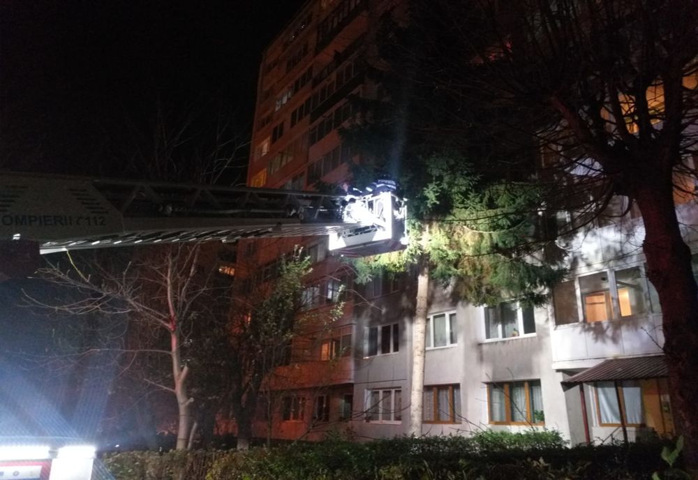 Intervențiile pompierilor în condiții de cod portocaliu de vânt. Incendiu de pădure în Mălâncrav